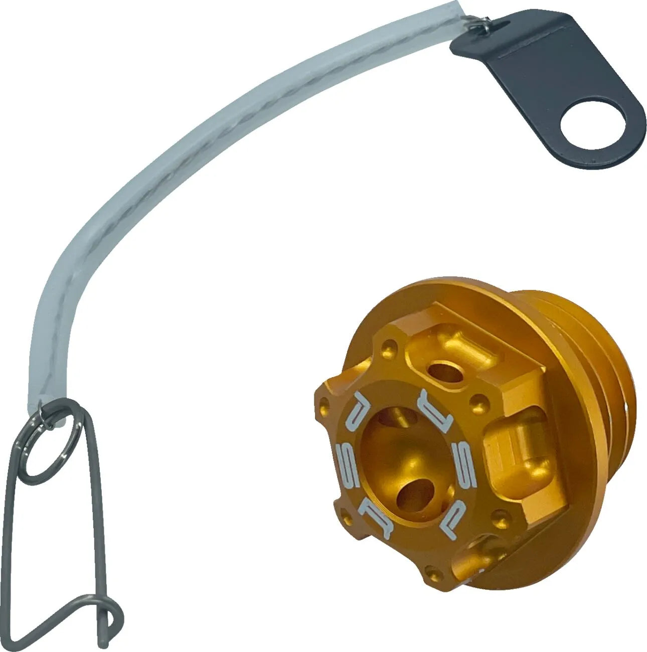Psr Gold Anodized Aluminum Oil Filler Cap Kit M20 X 2.5