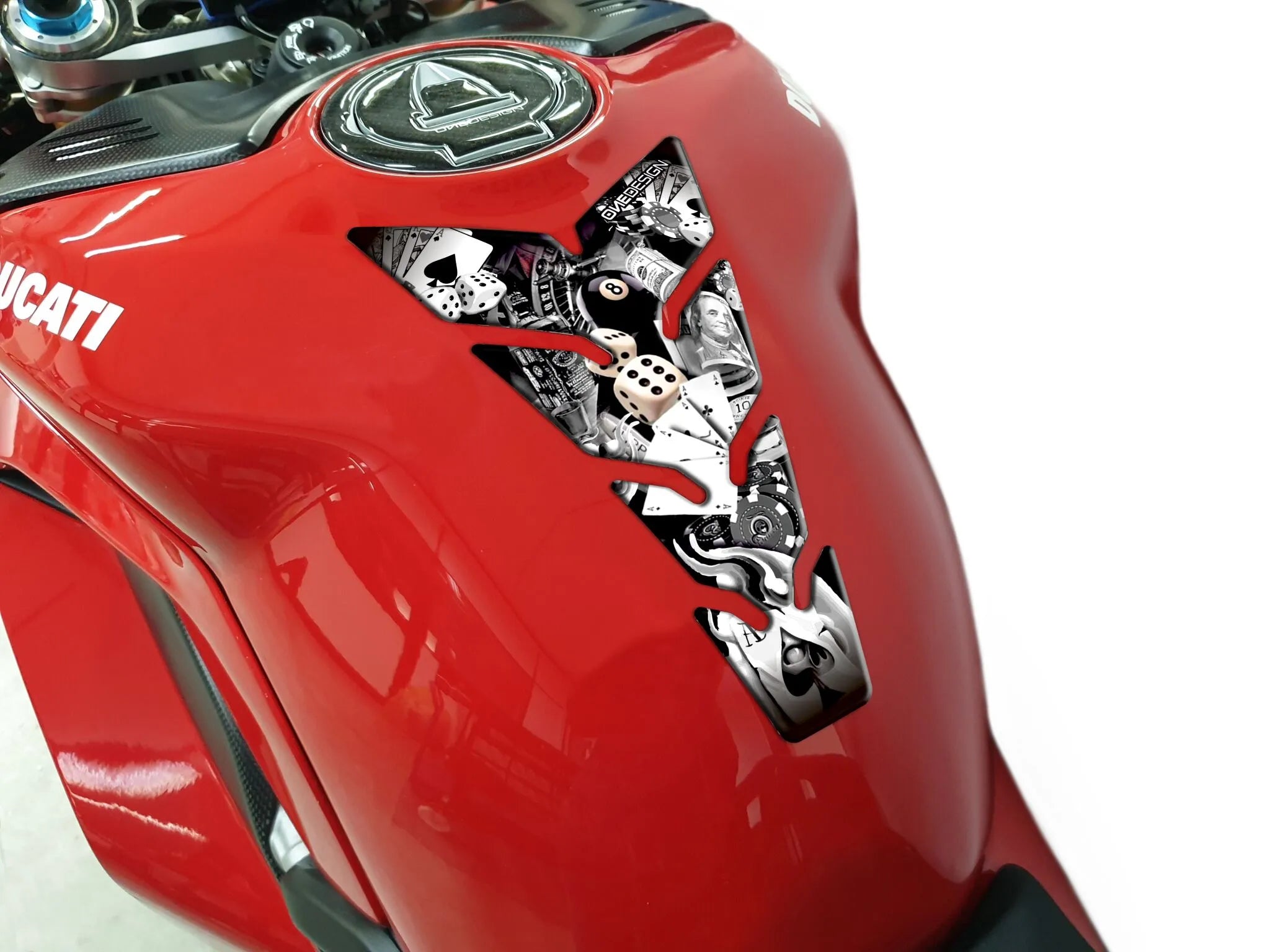 Onedesign Resin Tank Pad For Motorcycles