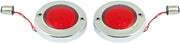 Custom Dynamics Probeam Led Turn Signals - Chrome/red