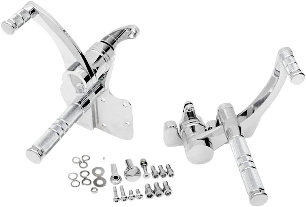 Accutronix Forward Controls - Chrome/polished Finish