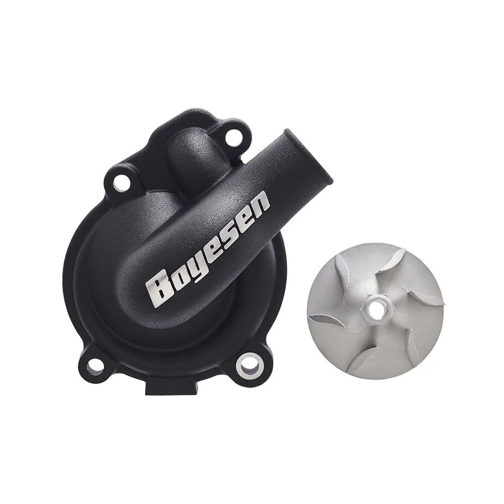 Boyesen Supercooler Water Pump Cover & Impeller Kit - Black