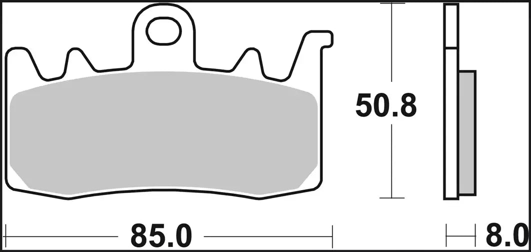 Brembo Sa Sintered Front Brake Pads For Road Bikes