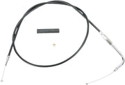 DRAG SPECIALTIES Black Vinyl Throttle Cable 48.5-inch