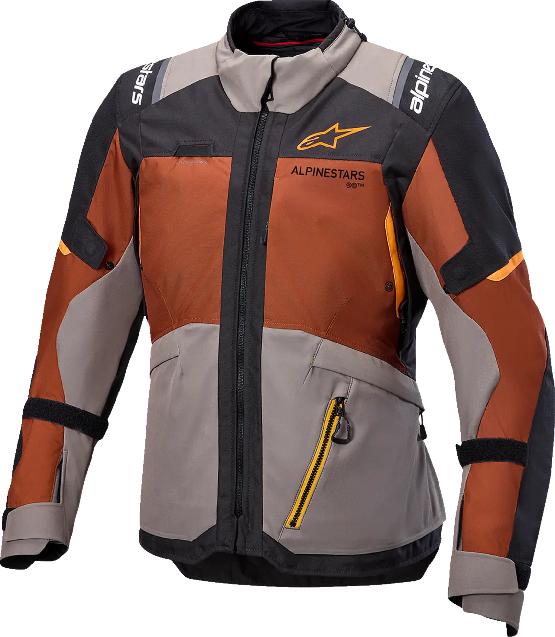 Alpinestars Andes V4 Drystar® All Weather Jacket - Black/Brown/Rust