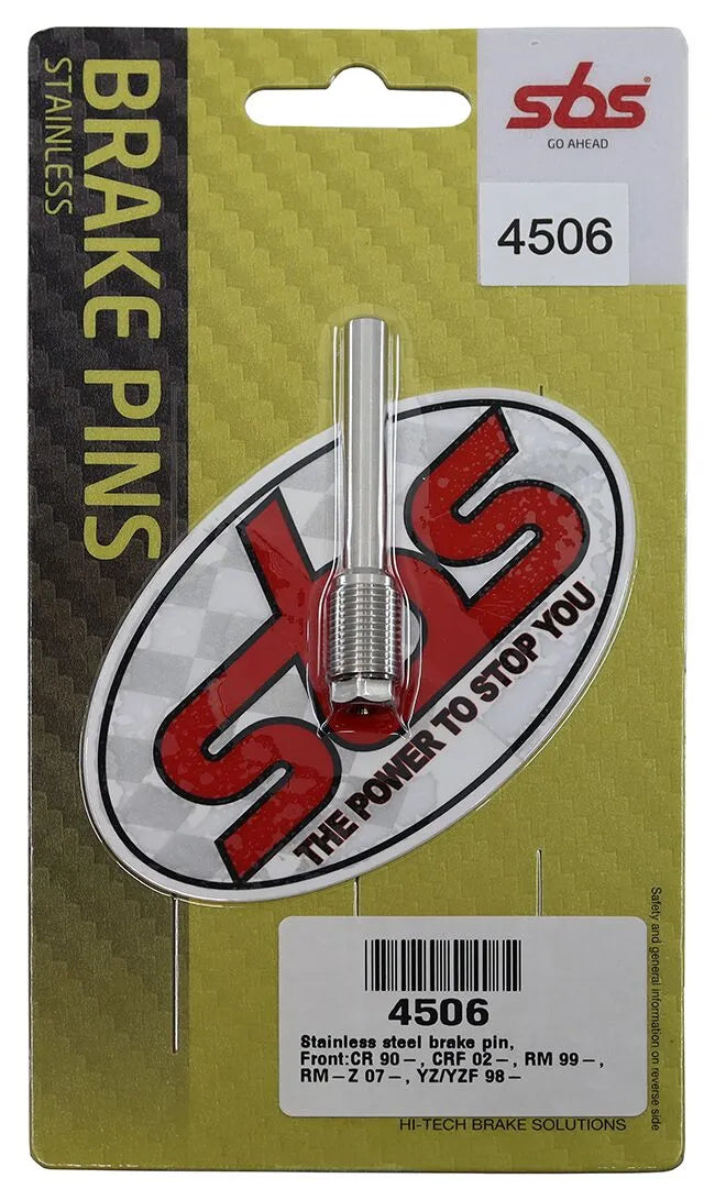 Sbs Brake Pad Pins For Mx And Enduro Bikes