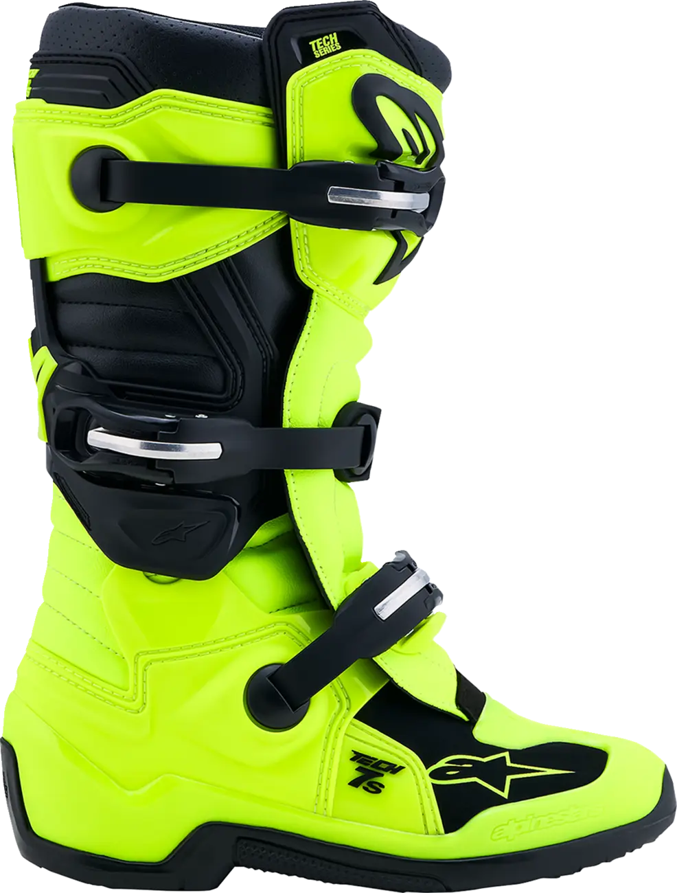 Alpinestars Tech 7S Youth Boots Yellow/Black