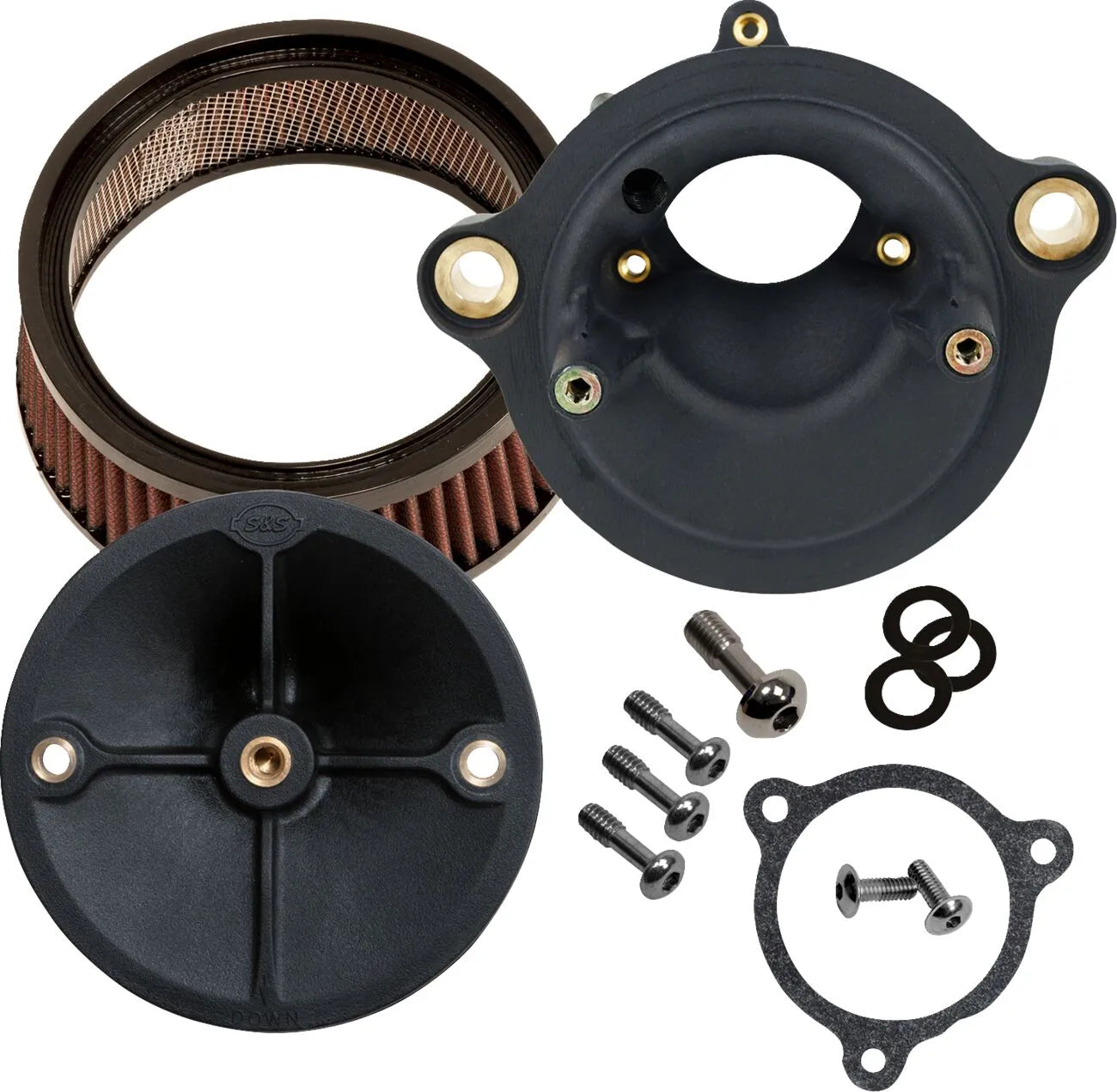 S&s Cycle Super Stock™ Stealth Air Cleaner Kit