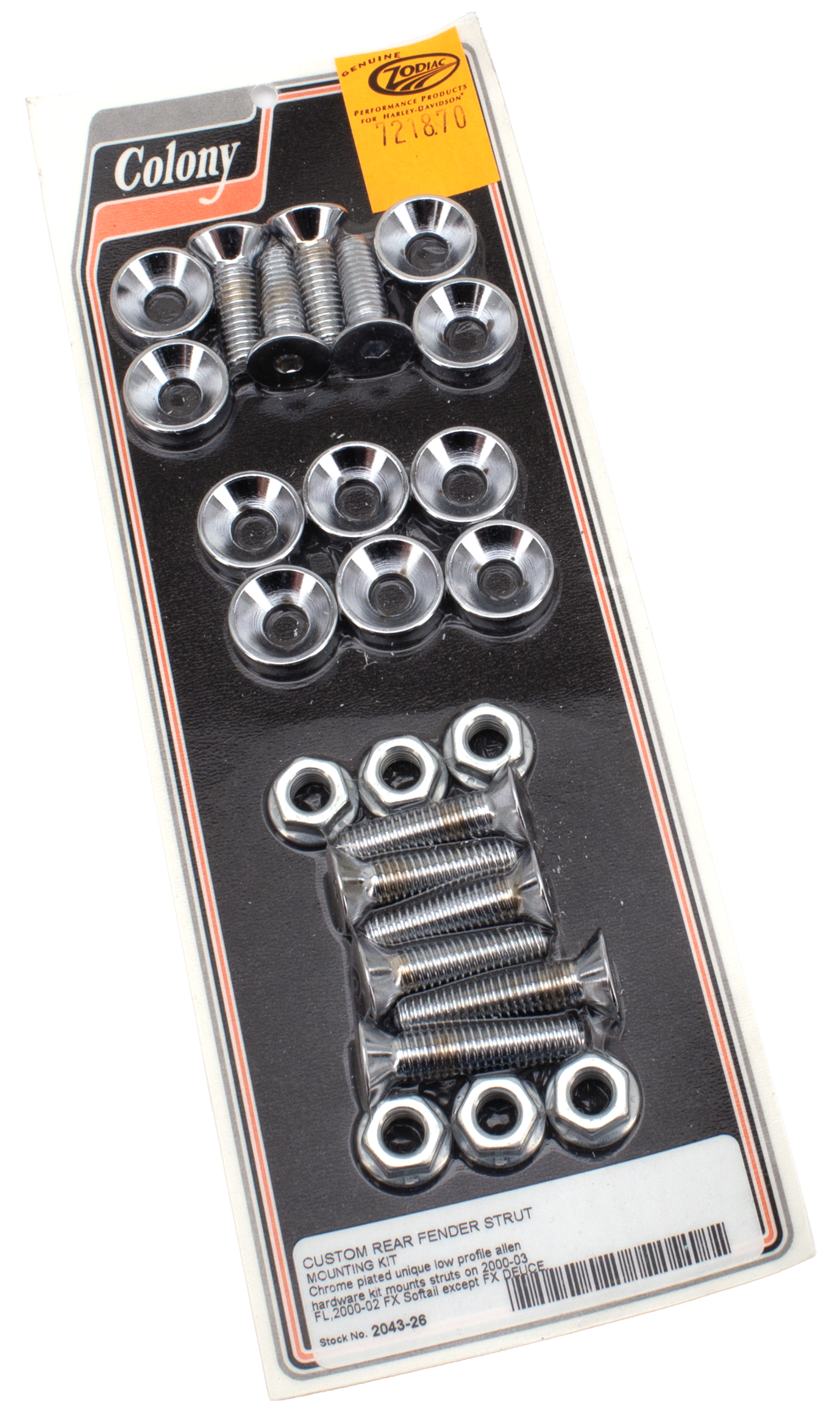 Colony Chrome Low Profile Fender Strut Mounting Kits – Fender & Struts