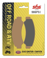Sbs Psi Sintered Metal Brake Pads For Atv/utv - Front