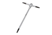 Bikeservice 3MM Hex T-Handle Wrench 125MM Length Silver