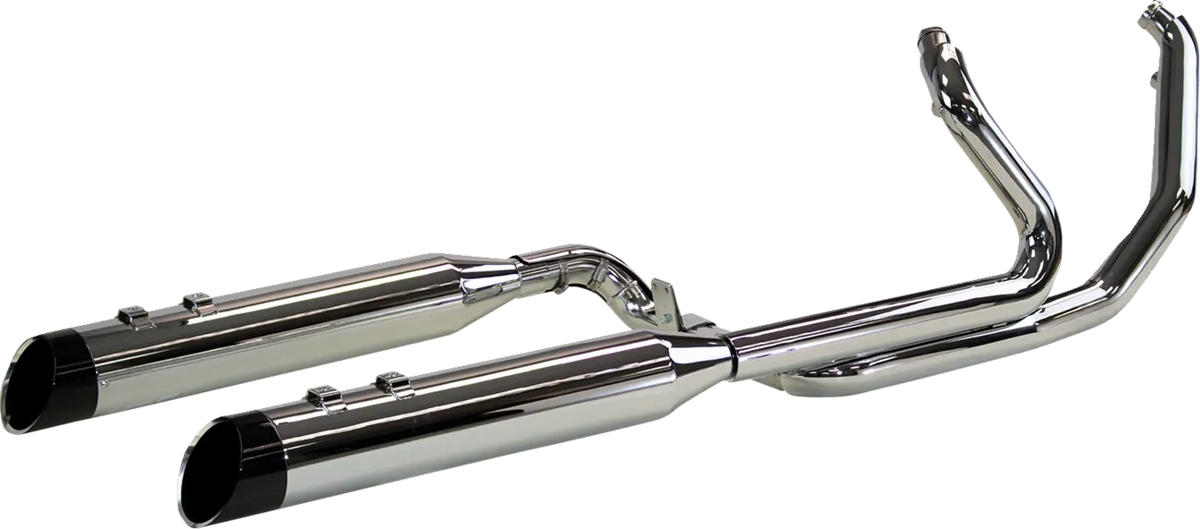 Khrome Werks Dominator-SR 2-into-1-into-2 Chrome Exhaust (No End