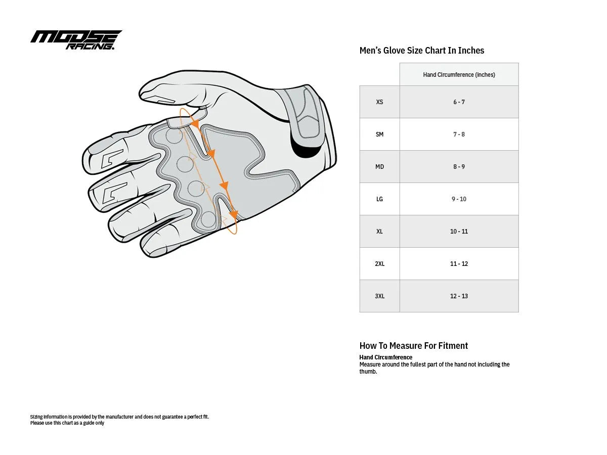 Moose Offroad SX1 Gloves Red