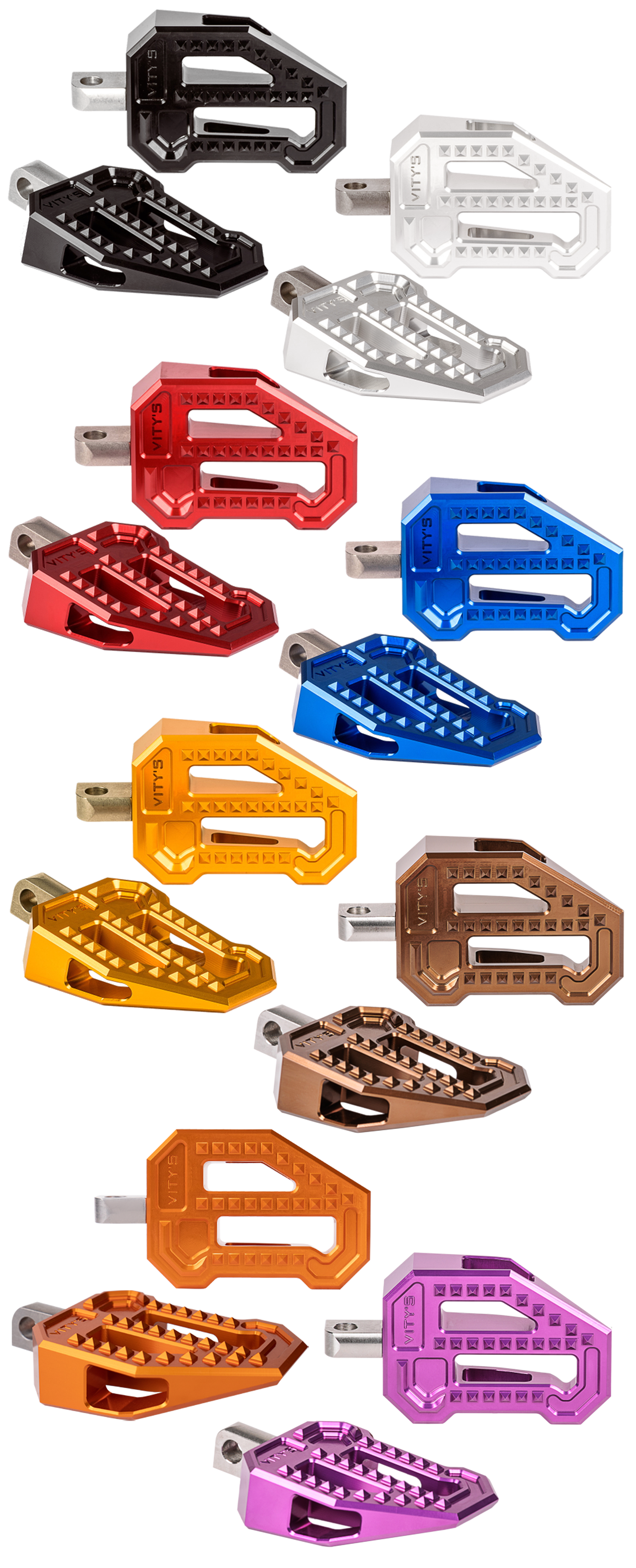 Vity's Design Bmx Style Pegs – Foot Control