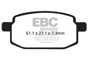 Ebc Sfac Carbon Series Scooter Brake Pads