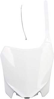 Ufo Front Number Plate - White