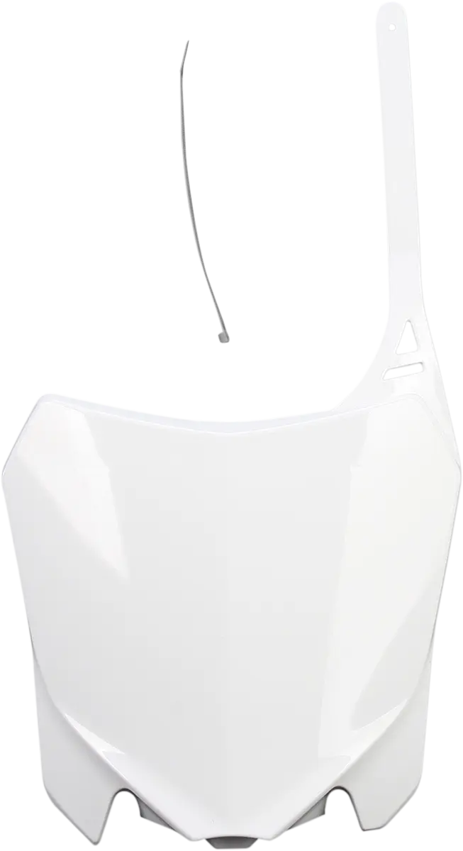 Ufo Front Number Plate - White