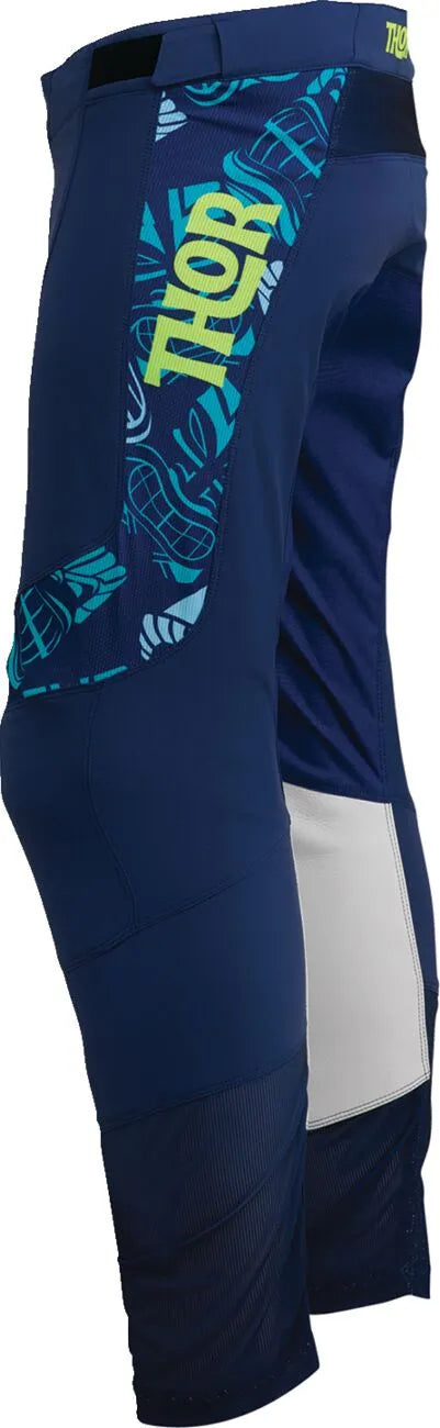 Thor Prime Aloha Pants - Aqua, Navy, Light Gray