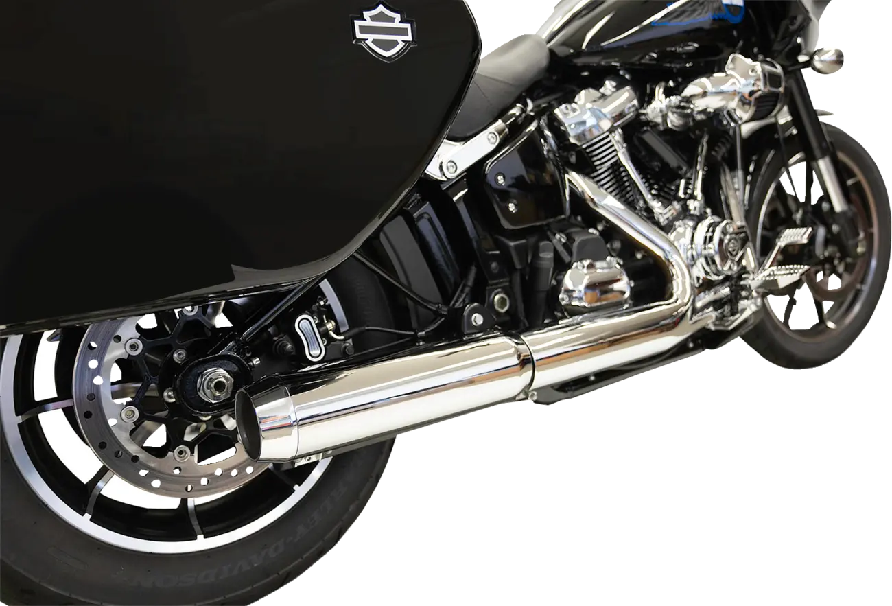 Bassani Xhaust 4" Slip-on Lyddæmper med Baffle Core