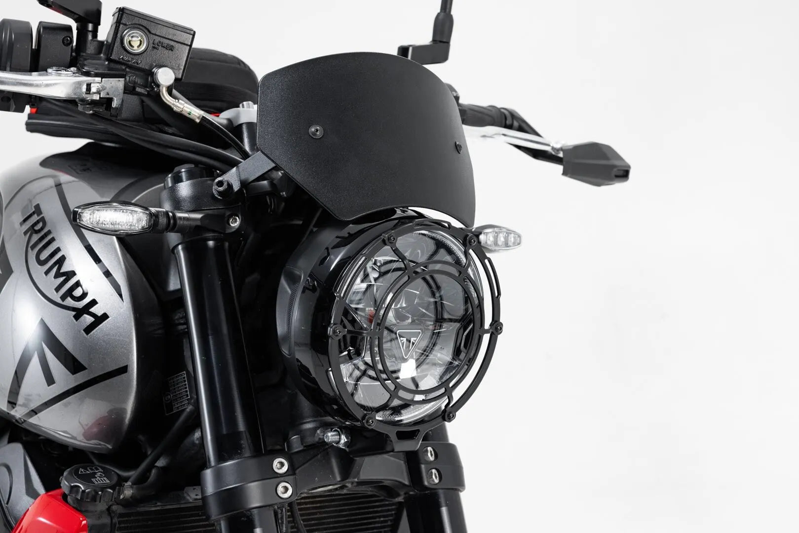 Sw-motech Headlight Guard - Steel & Makrolon
