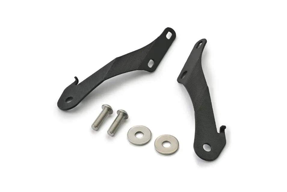 Daytona Aluminum Meter Visor with Bracket Set