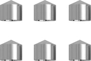Ciro Peaked Chrome Rocker Box Bolt Caps for Twin Cam Engines