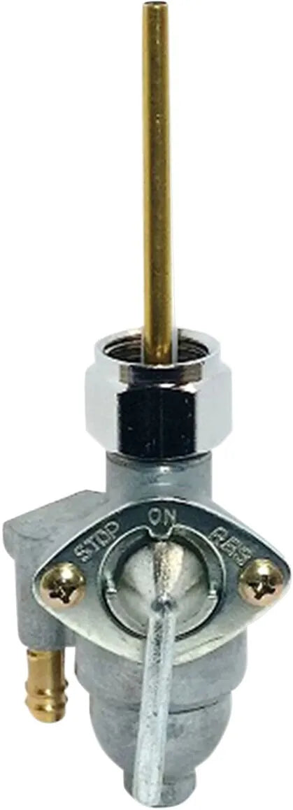 K&S 3-Position Fuel Petcock 3/8" NPT Silver for Honda CB CL 450