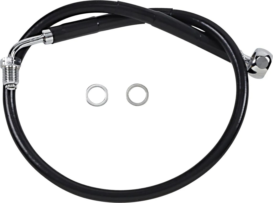 Drag Specialties rustfrit stål bremseslange kit - Abs