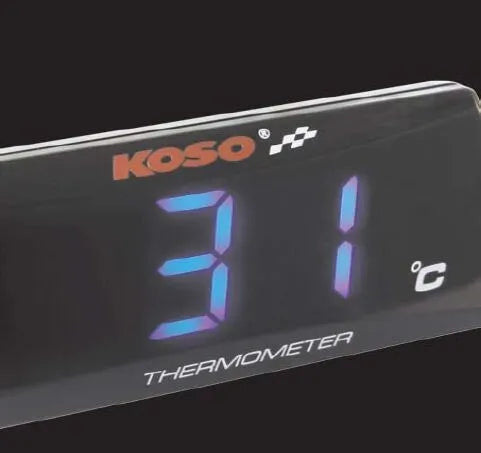 Koso Super Slim Water Temperature Gauge