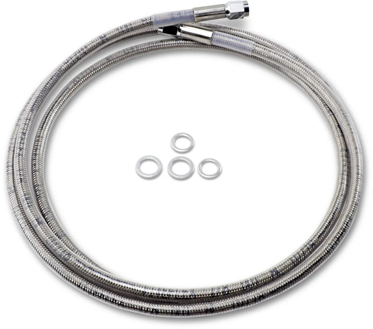 Drag Specialties Universal Brake Line 74" Stainless Steel