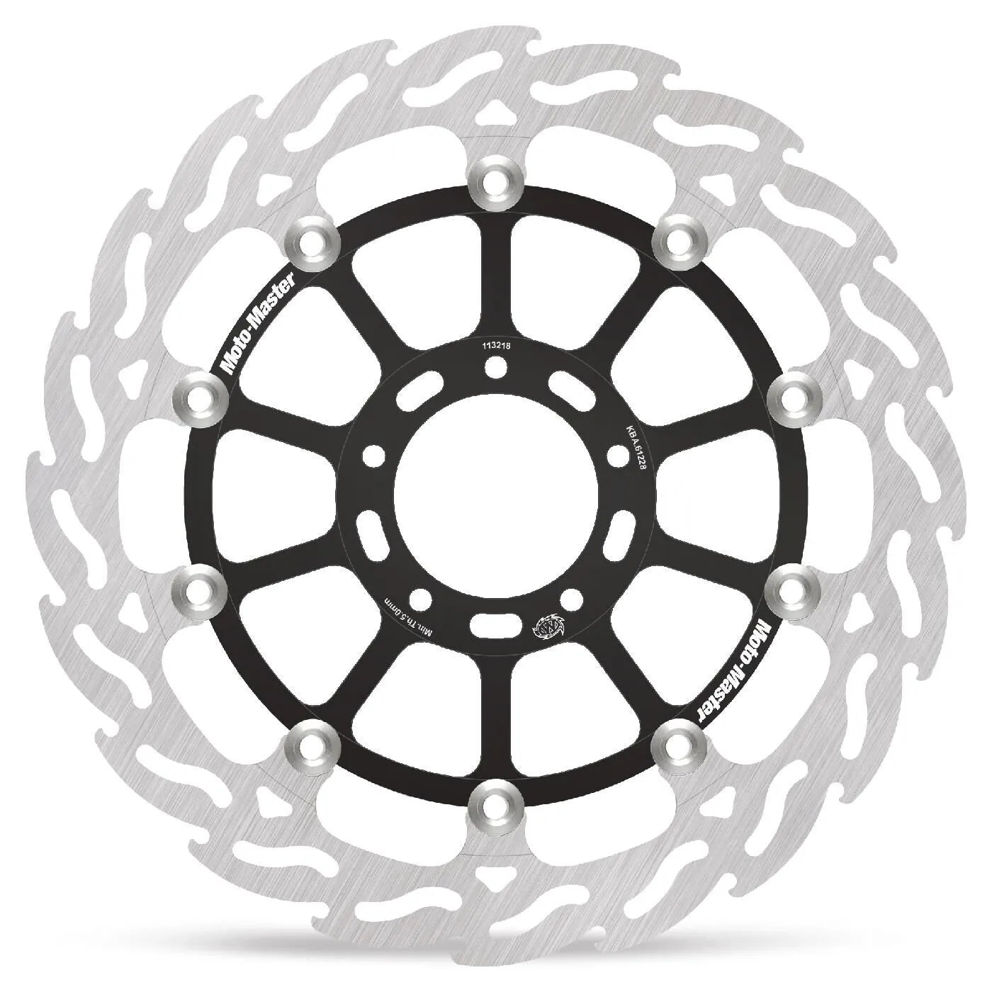 Moto-master Flame Series Flydende Bremse Rotor 330 mm - Foran