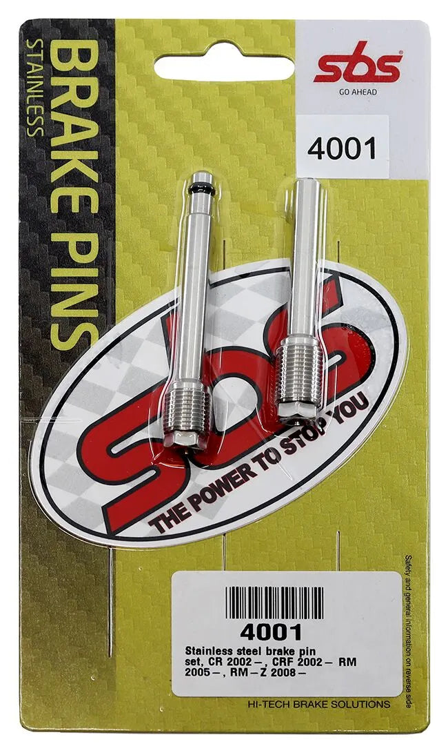 Sbs Brake Pad Pins For Mx And Enduro Bikes