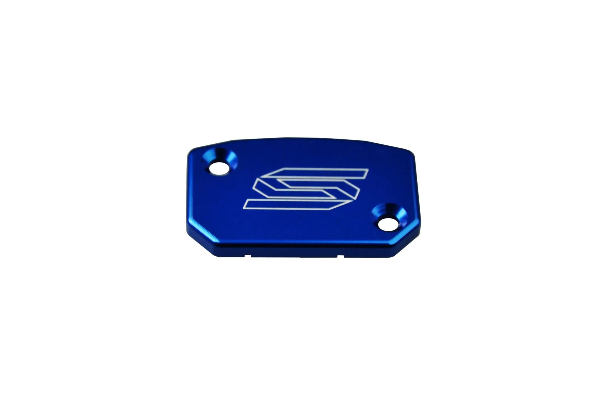 Scar Front Brake Reservoir Cover - Blue Anodized