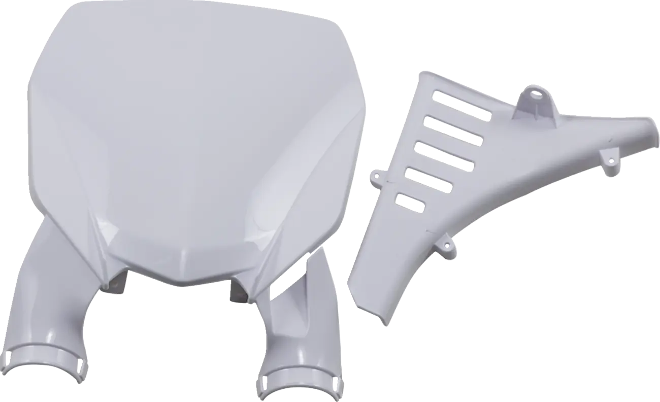 UFO Stadium Number Plate with Fork Guards