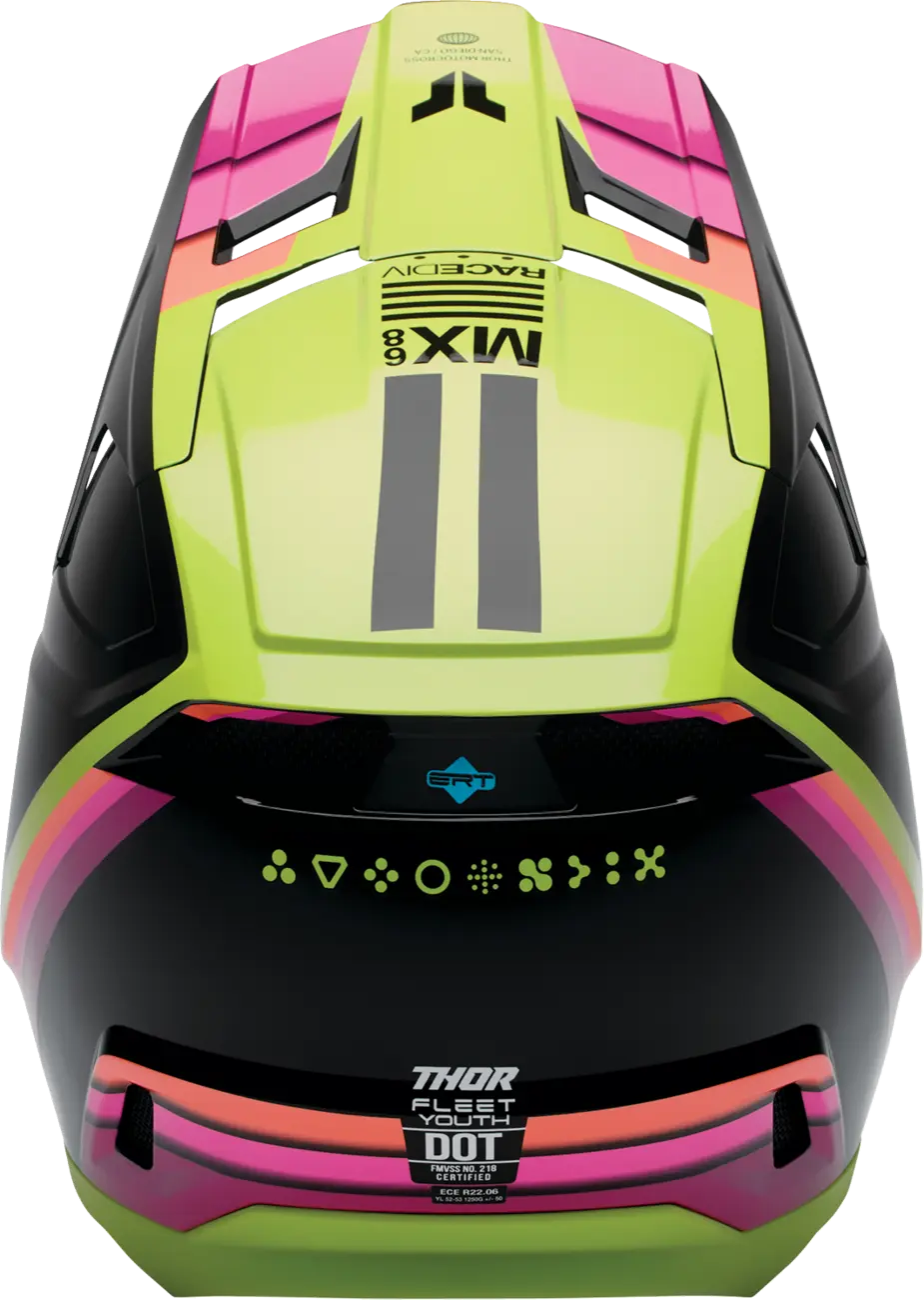 Thor Youth Fleet Defy Helmet /Acid
