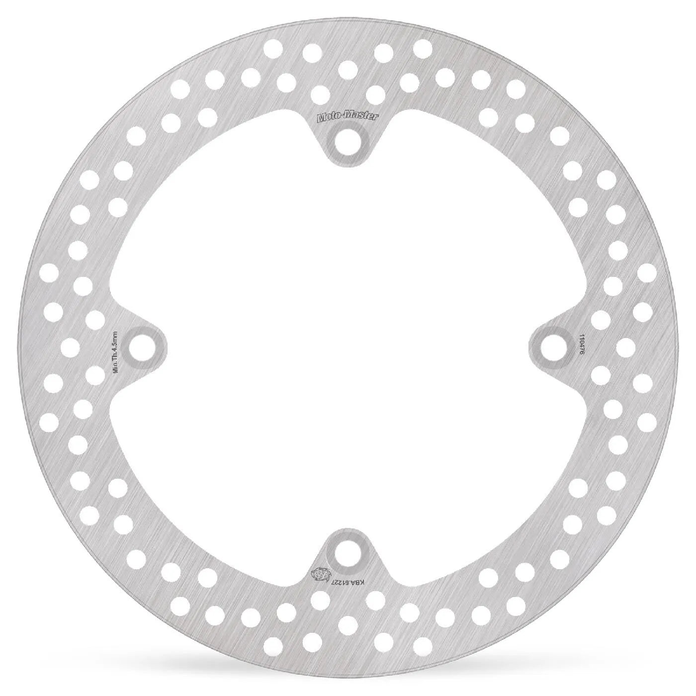 Moto-master Halo Series Rear Brake Rotor - Stainless Steel - Rear