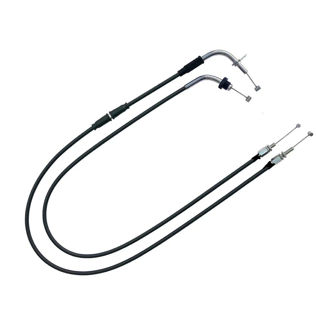 Venhill Throttle Cable - Featherlight, Black
