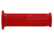 Domino Handlebar Grips - Red Rubber