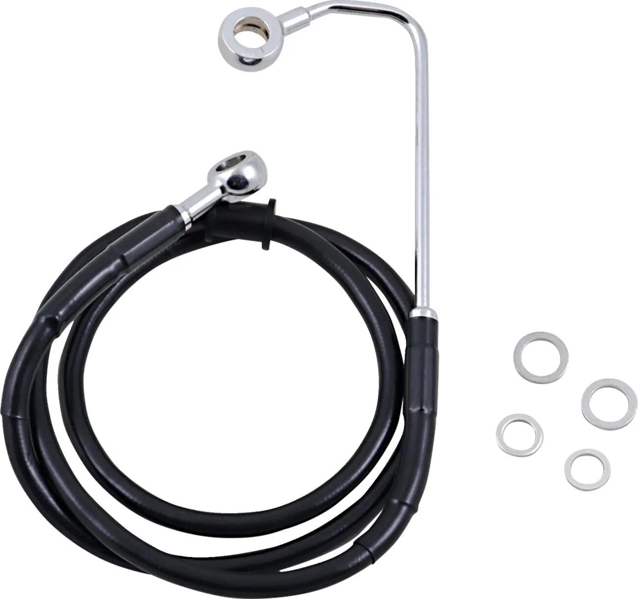 Drag Specialties Forlænget Bremse Slange Til Abs - 41.75"