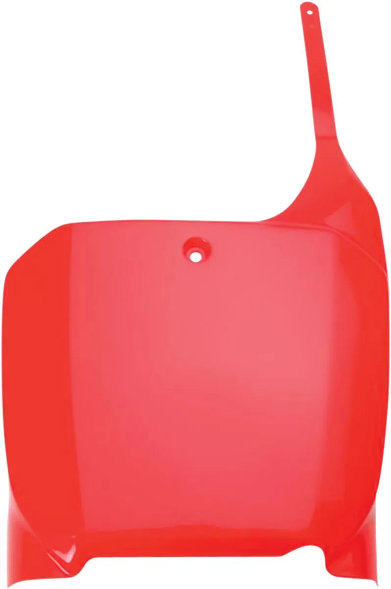 UFO Replacement Front Number Plate for CR Red