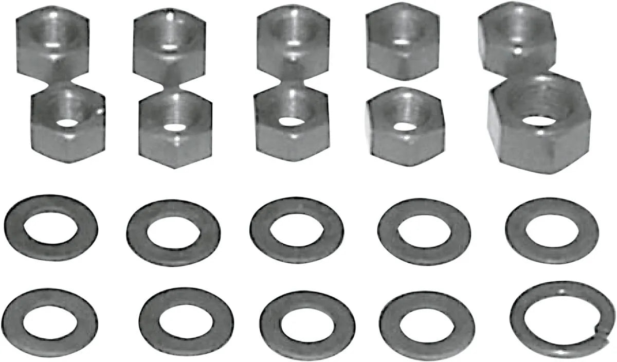 Colony Transmission Side Cover & Clutch Arm Nut Kit