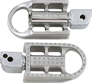 Biltwell Mushman Foot Pegs - Stainless Steel