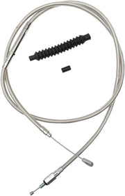 La Choppers Stainless Steel Braided Clutch Cable