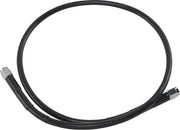 Drag Specialties Universal bremseslange 32" Sort Vinyl