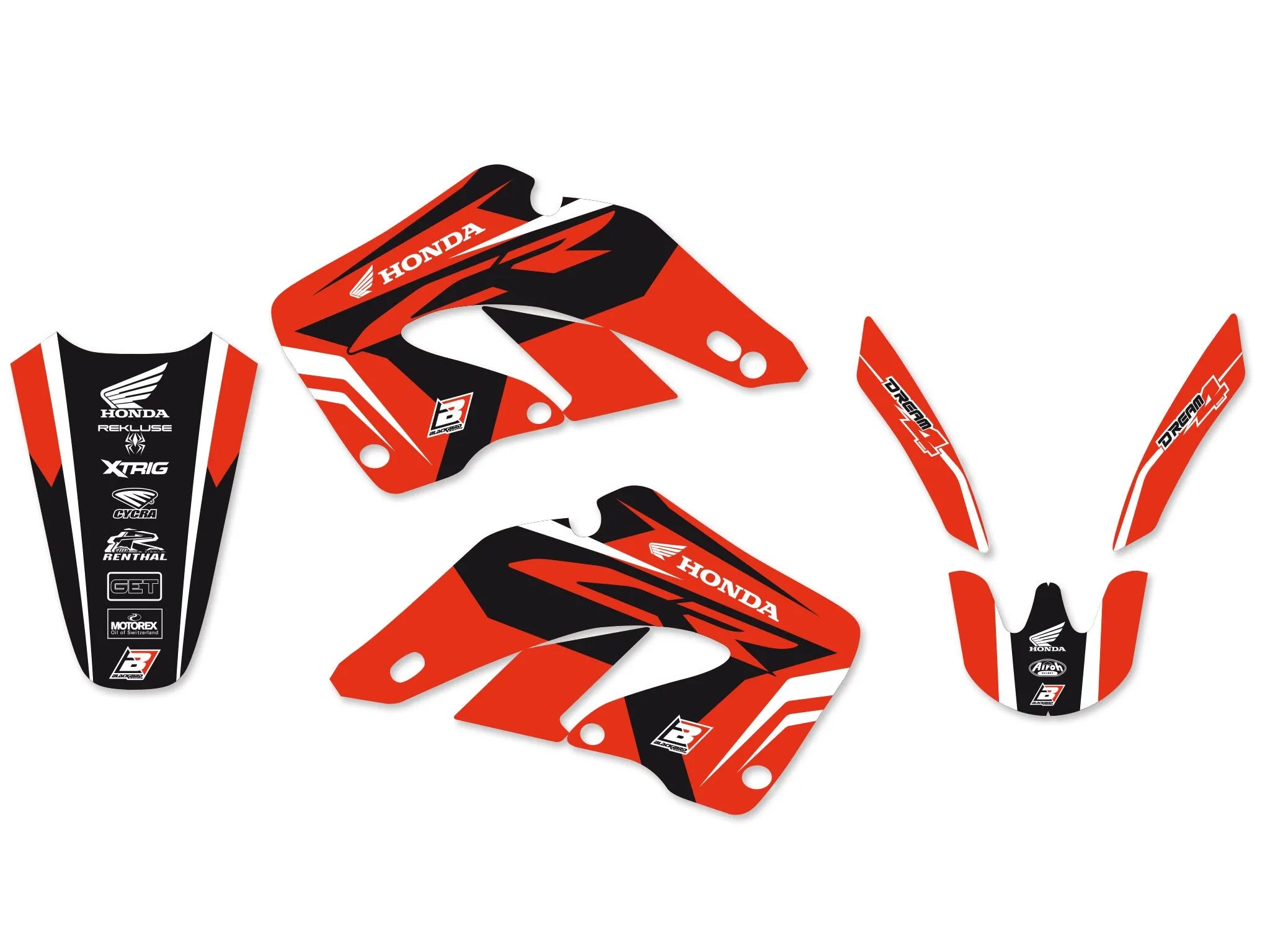 Blackbird Racing Dream 4 Graphics Kit For Honda