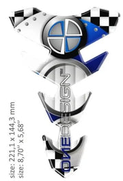 Onedesign Resin Tank Pad For Bmw Motorcycles