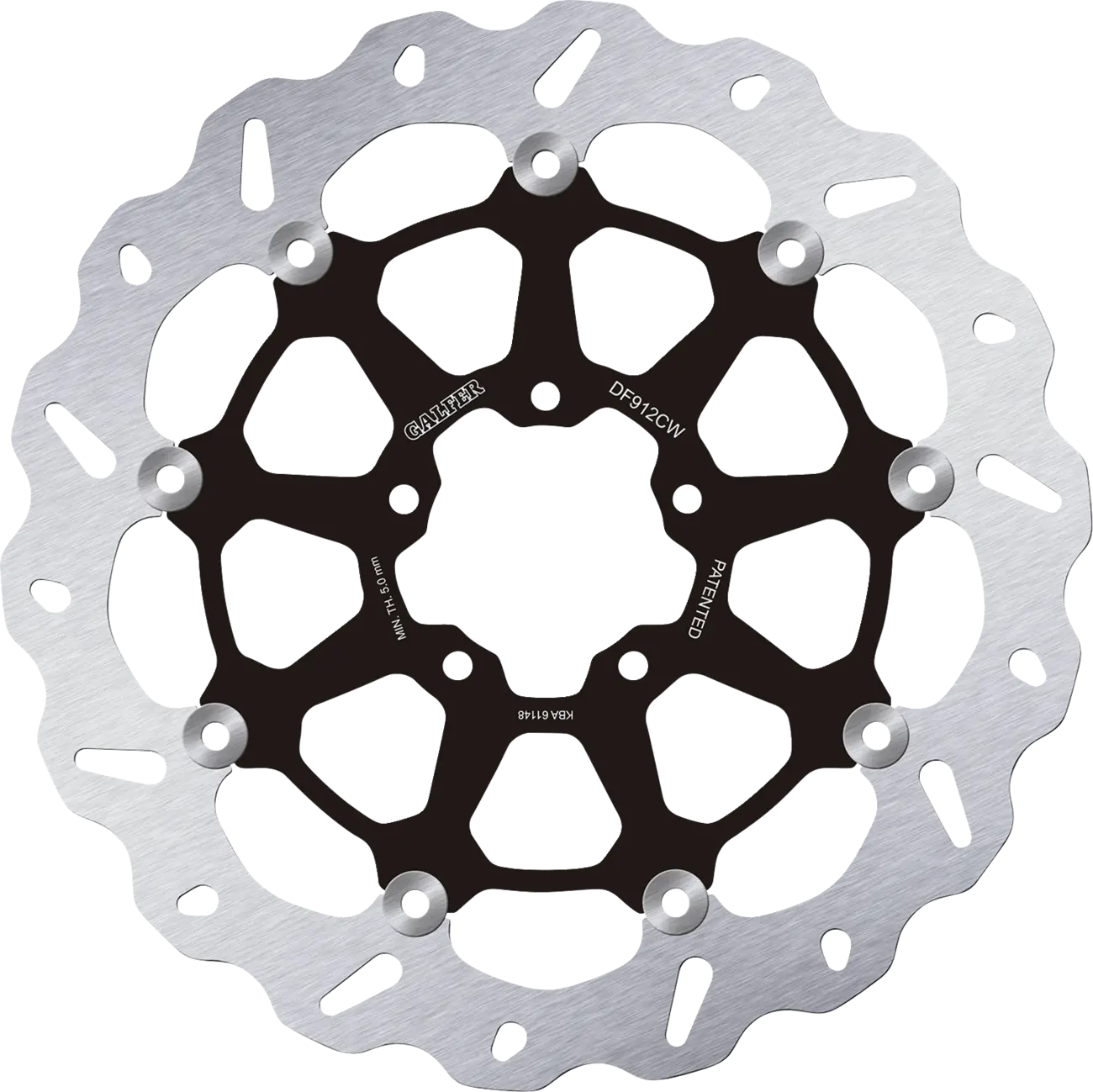 Galfer Brake Rotor For Motorcycle - 330mm Stainless Steel