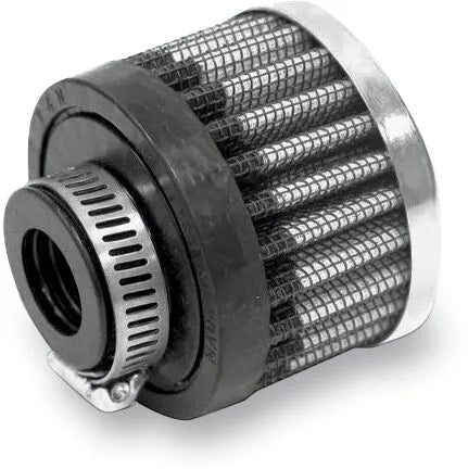 K & N Crankcase Vent Filter 5/8" Chrome