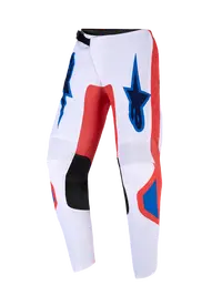 Alpinestars Youth Fluid Grid Off-road Pants - Blue/Orange