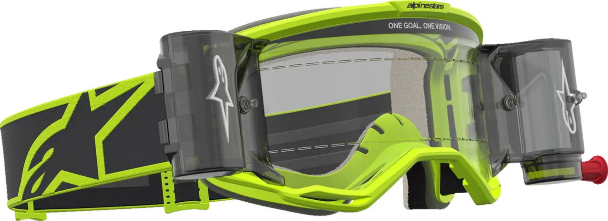 Alpinestars Vision 5 Rora Roll-Off Goggles Yellow Fluo
