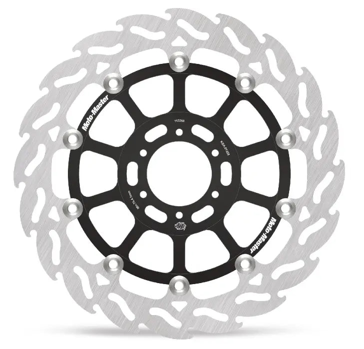 Moto-Master Flame Floating Front Right Brake Rotor for Honda